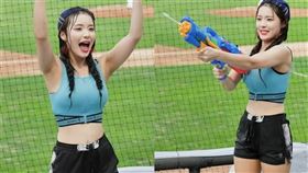 李多慧,樂天女孩,泳裝,起亞虎,涼水祭,小龍女（圖／翻攝自스포츠디비 SportsDB YouTube）