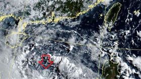 準蝴蝶北轉登陸　鄭明典：強對流恐再重整（圖／翻攝自鄭明典臉書）