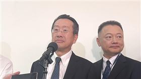 ▲國防部長顧立雄立院受訪。（圖／記者蘇晏男攝影）