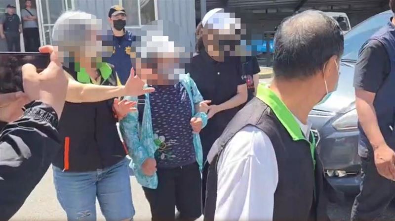 花蓮命案,死者家屬到場。(圖/翻攝畫面)