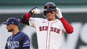 ▲紅襪頭號新秀安東尼（Roman Anthony）敲出生涯首安。（圖／美聯社／達志影像）