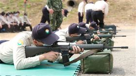 ▲圖為替代役打靶。（圖／內政部提供） 