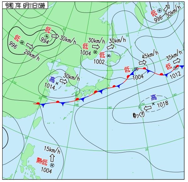 氣象粉專指出,熱帶擾動94W升格為熱帶性低氣壓。(圖/翻攝自台灣颱風論壇|天氣特急)