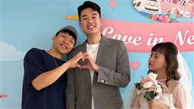 李洋,王齊麟,結婚,十元,老婆（翻攝自李洋/Lee Yang臉書）