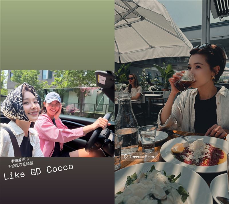 吳婉君不甩媒體爆料開心與女性友人繼續義大利行程。(組合圖/翻攝自吳婉君 IG)