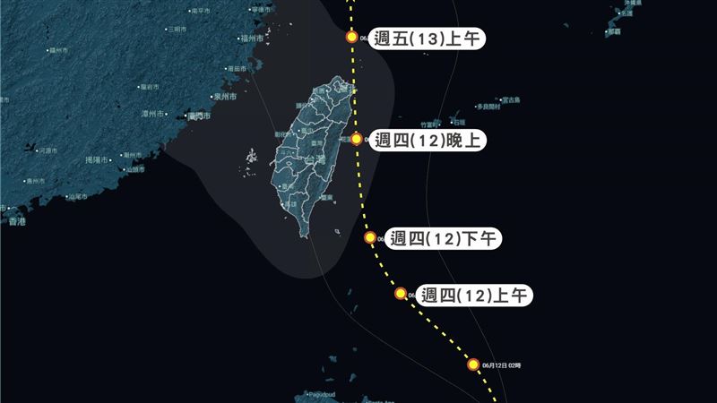 熱帶低壓生成 估「這時間」掠過台灣海峽