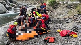 高雄,屏東,三地門鄉,瀑布,事故,溺水,戲水,台電,停車場管理員▲圖片描述。（圖／翻攝畫面）