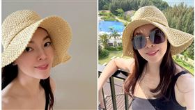 曾馨瑩出國度假，享受豔陽天。（翻攝曾馨瑩IG）