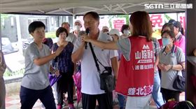 ▲民眾聲援「山除薇害」轟王鴻薇沒救了。（圖／翻攝畫面）