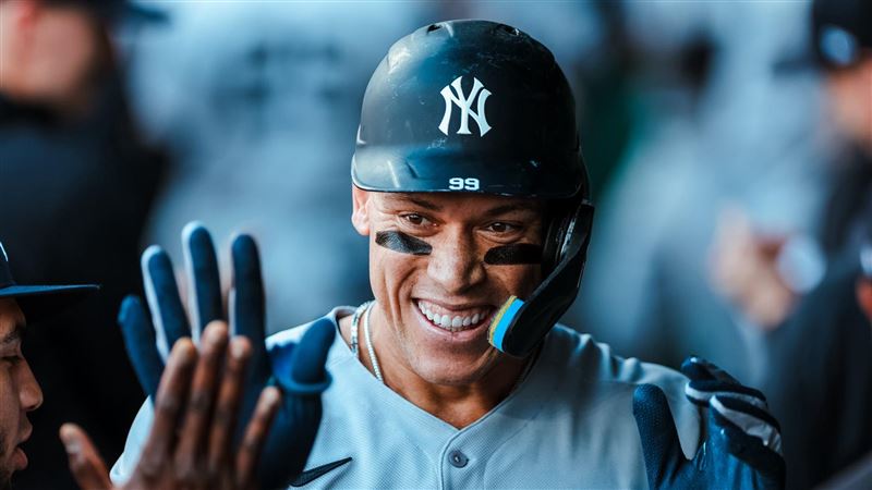 賈吉(Aaron Judge)本季第25轟出爐,也是他近3場的第4轟。(圖/翻攝自洋基 X)