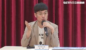 ▲北市府召開記者會痛斥中央刪減補助款，祕書長李泰興、研考會主委殷瑋、教育局長湯志民、社會局長姚淑文、財政局長胡曉嵐、主計處長蘇文樹出席（圖／翻攝畫面）