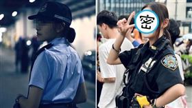 香港正妹女警。（翻攝自抖音）