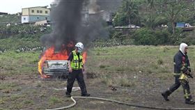 屏東,獅子鄉,火燒車,焦屍。（圖／翻攝畫面）