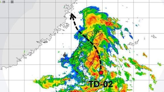 TD02最快「這時」登陸北上 小心9級陣風