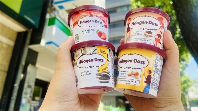 哈根達斯買4送4!全家開賣古早味甜甜圈