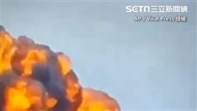 印度航空墜機（圖／AP／Viral Press 授權）