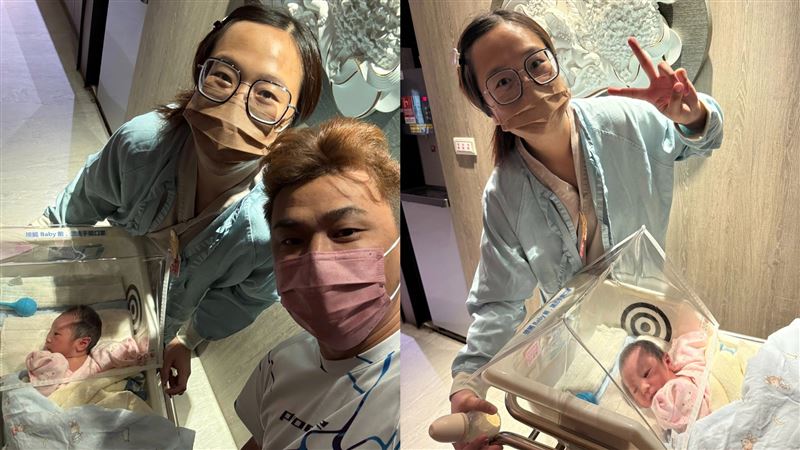 豹子腿方昶詠砸90萬做試管嬰！妻終於生了
