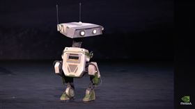 ▲輝達與迪士尼合作機器人Grek，黃仁勳勳說他是女孩。（圖／翻攝NVIDIA官方YT）