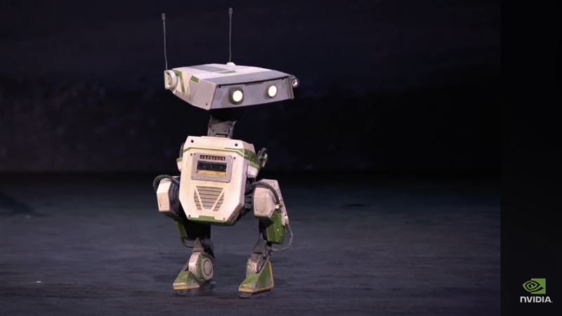近期適逢機器人、自動化大展，亮眼概念股可操作。（圖／翻攝NVIDIA官方YT）