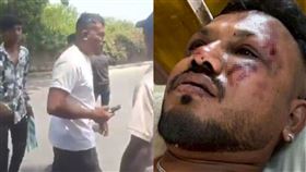 拉梅什奇蹟生還自行走路無礙。（畫面擷取自社群媒體X）