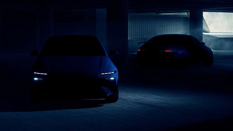 現代汽車Ioniq 6 N電動車。（翻攝Hyundai）