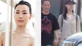 梁洛施（左）和馬浴柯傳出戀情。（圖／翻攝自微博）
