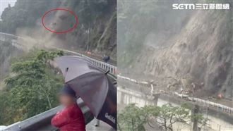 新／生死畫面曝！台3線巨石崩塌…全封閉