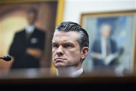 ▲美防長赫格塞斯未否認對於武力奪下格陵蘭已有計畫。（圖／美聯社／達志影像）