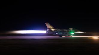 以色列軍方公布戰機起降影片