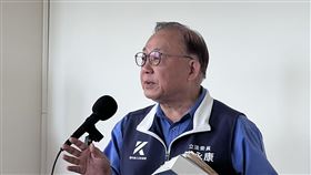 ▲立委陳永康受訪。（圖／記者蘇晏男攝影）