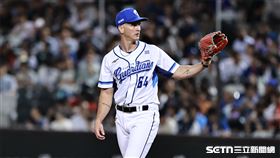 ▲中職36年例行賽，富邦悍將先發投手布坎南。（圖／記者劉彥池攝影）