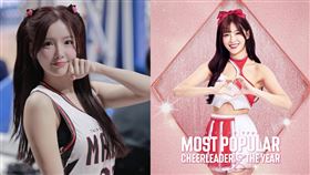 臺北台新戰神啦啦隊Taishin Wonders成員菲菲。