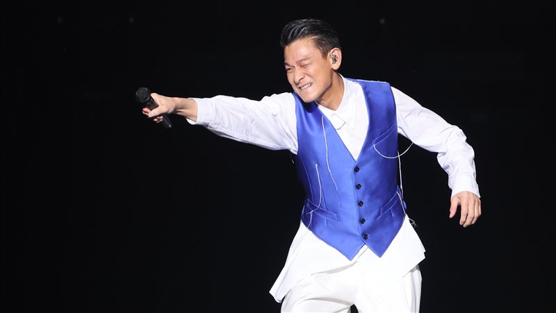 劉德華堪稱天王中的天王，演藝事業橫跨影視歌三棲。（圖／記者鄭孟晃攝影）