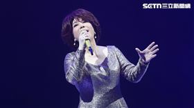 蔡琴舉辦「不要告別」演唱會。（圖／記者鄭孟晃攝影）