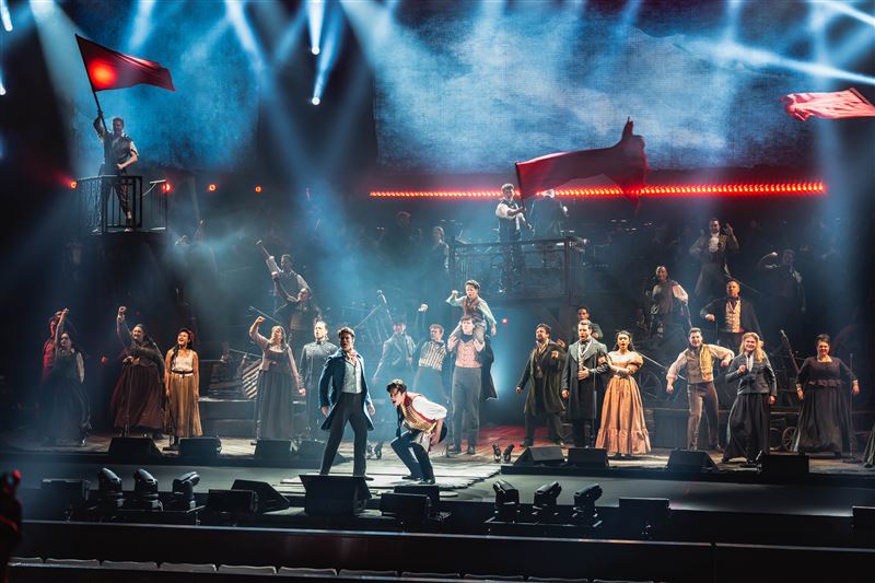 《悲慘世界》40周年紀念版音樂會世界巡演,昨於國家戲劇院首場演出。(圖/寬宏藝術提供)