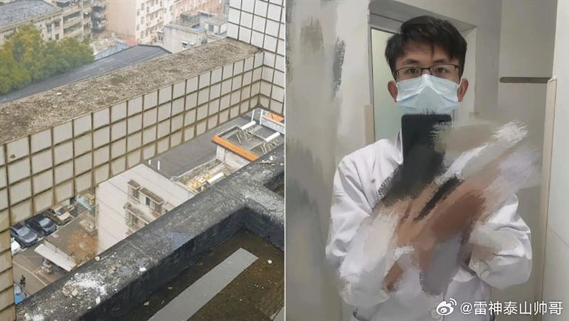 湖南中南大學湘雅二醫院實習生羅帥宇曾檢舉器官販賣黑幕,如今卻墜樓身亡,有關部門正在釐清。(圖/翻攝自微博)