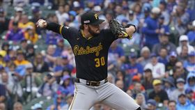 ▲斯金斯（Paul Skenes）5局好投仍無緣勝投。（圖／美聯社／達志影像）