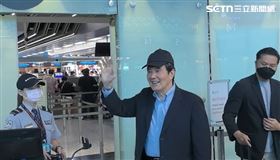 ▲前總統馬英九率團訪問中國大陸行前簡短談話。（圖／翻攝畫面）