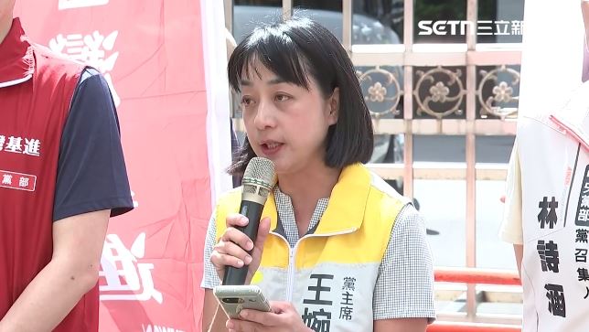 王婉諭表示,無法罷免黃國昌但能從罷免傅崐萁開始。(圖/翻攝畫面)