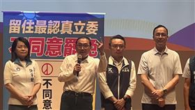 ▲侯友宜出席洪孟楷新北市淡水場政策說明會。（圖／記者蘇晏男攝影）