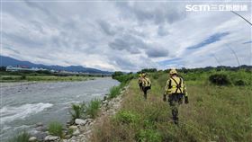 東勢大橋,墜橋,落水,意外,女子,失蹤,台中（圖／翻攝畫面）