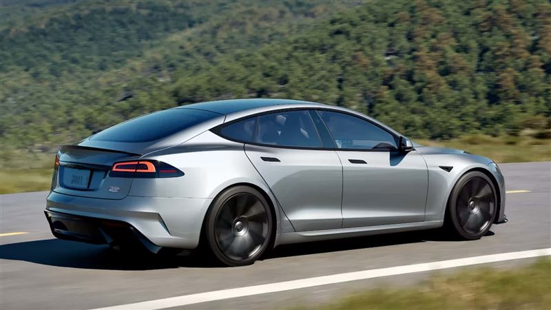 特斯拉旗艦車Model S。(翻攝TESLA官網)