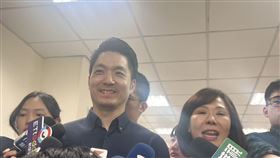 ▲台北市長蔣萬安出席李彥秀內湖問政說明會前受訪。（圖／記者蘇晏男攝影）