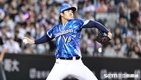 ▲中職36年例行賽，富邦悍將先發投手黃保羅。（圖／記者劉彥池攝影）