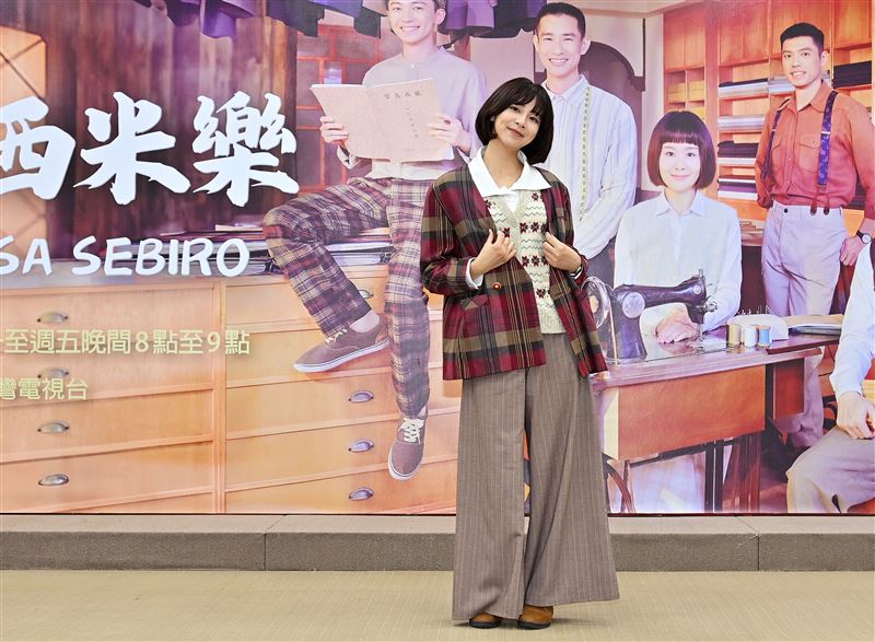 蔡祥認為自己和《寶島西米樂》中的角色很像。(圖/台視提供)