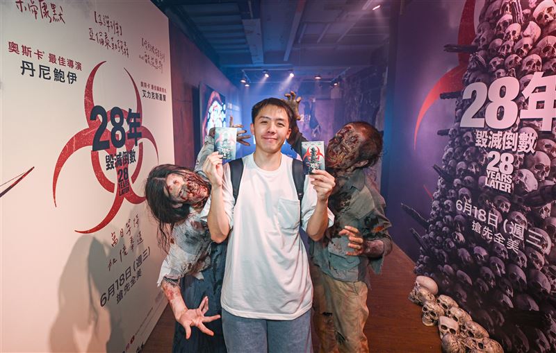 獲得免費電影票的28歲幸運民眾。（圖／索尼影業提供）