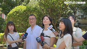 ▲台北市副市長李四川、國民黨立委王鴻薇謙和市場掃街宣講。（圖／記者詹宜庭攝影)