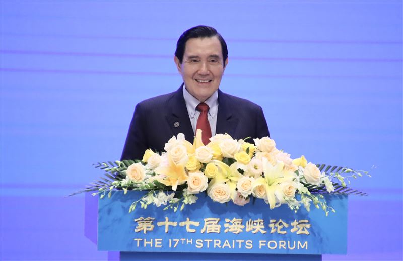 前總統馬英九頻繁訪中,6月時在中國公開表態支持「和平民主統一」。(圖/馬英九基金會提供)
