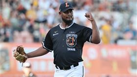 ▲梅賽斯繳出7局無失分好投。（圖／統一獅提供） 