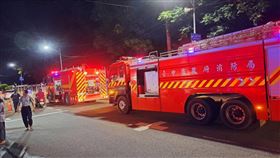 台中后里工廠發生大火。（圖／翻攝記者爆料網）　
